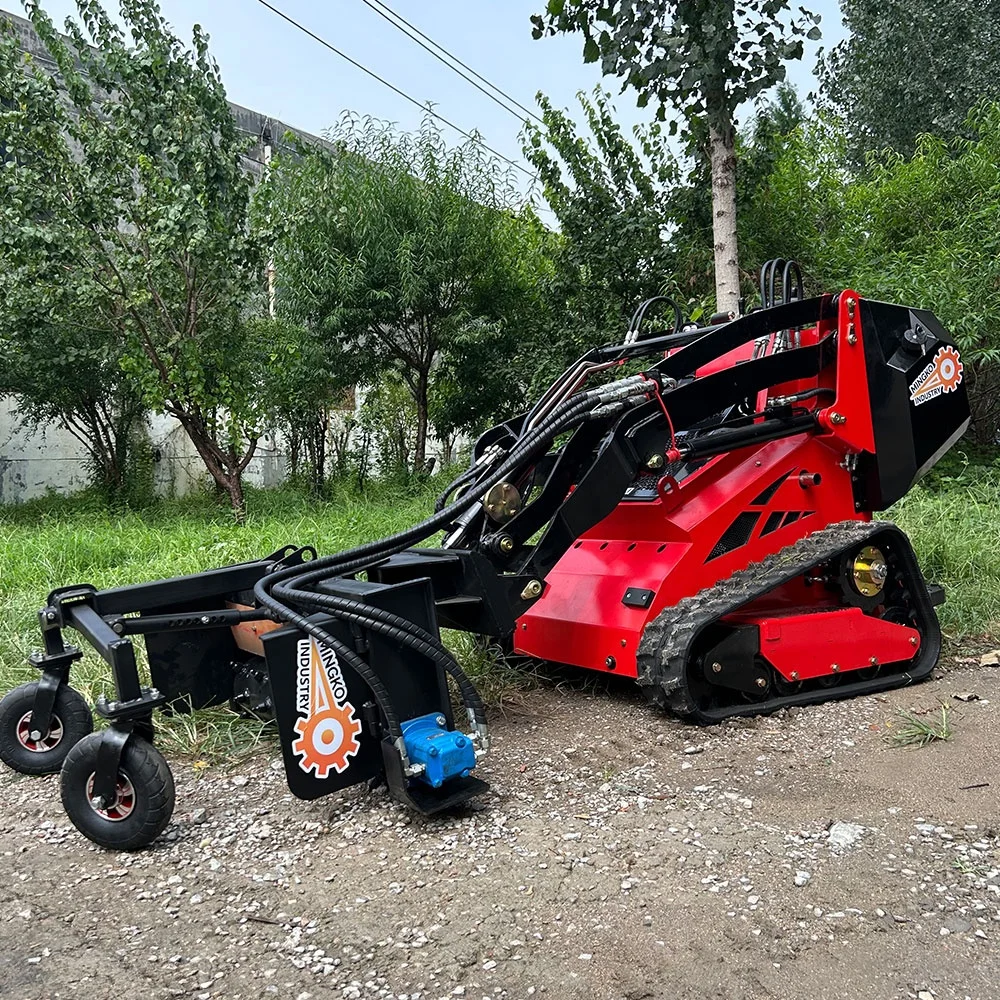 Mini Skid Steer  Attachment Soil Conditioner High Flow Fittings for Agriculture