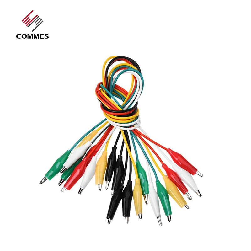  High Copper Clip Or Cable Clamps Strong Bite Force Crocodile Battery Double Prong Alligator