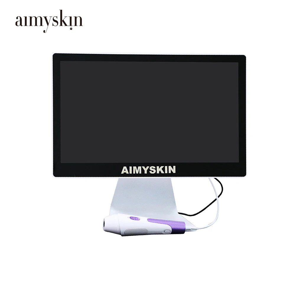 Screen Digital Follicle Diagnosis Facial Scanner Microscope Tester Magnifier Blackhead Hair Scalp Detector Skin Analyzer