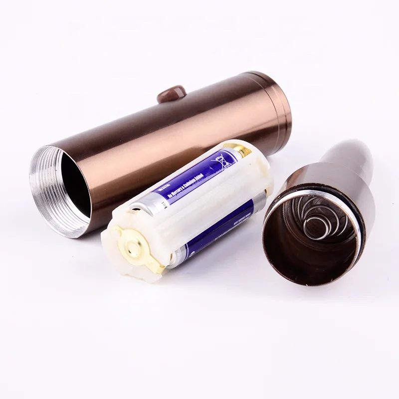 Portable Small Battery Powered Bullet Shape Led Torch Light Reading Mini Pen Light