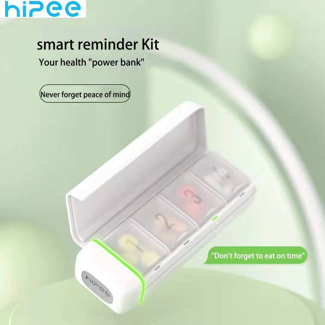 Умный Медицинский Набор Hipee, смарт-напоминание, сканирование кода и лекарство, добавление медицинских препаратов, запись запросов, материалы пищевого класса