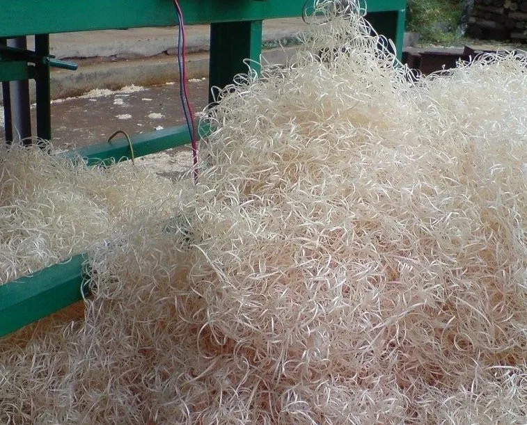 Small wood wool shaver machine