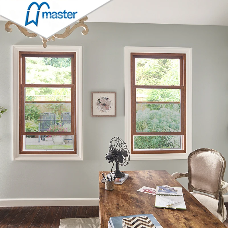 New Style Modern Standards High Quality Customized Aluminium Alloy Single Double Hung Glass Window With Low Price