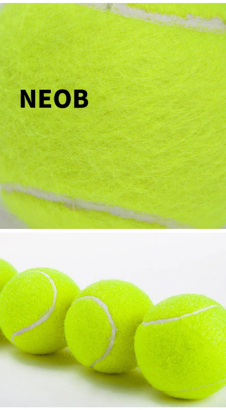 Custom ITF Approved Padel Tennis Ball Woven felt 57% wool content Beach Tennis Ball Training Professional Tennis Ball