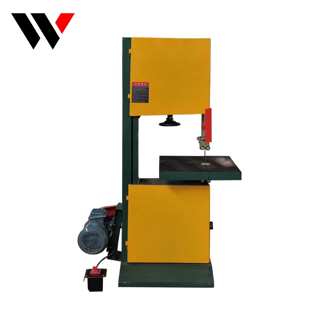 WFSEN band saw machine manual vertical carpent band saw for log wood