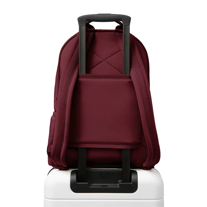 Custom logo designers Weekend Travel Girl backpack With Shoe bag Gym Neoprene Women backpack