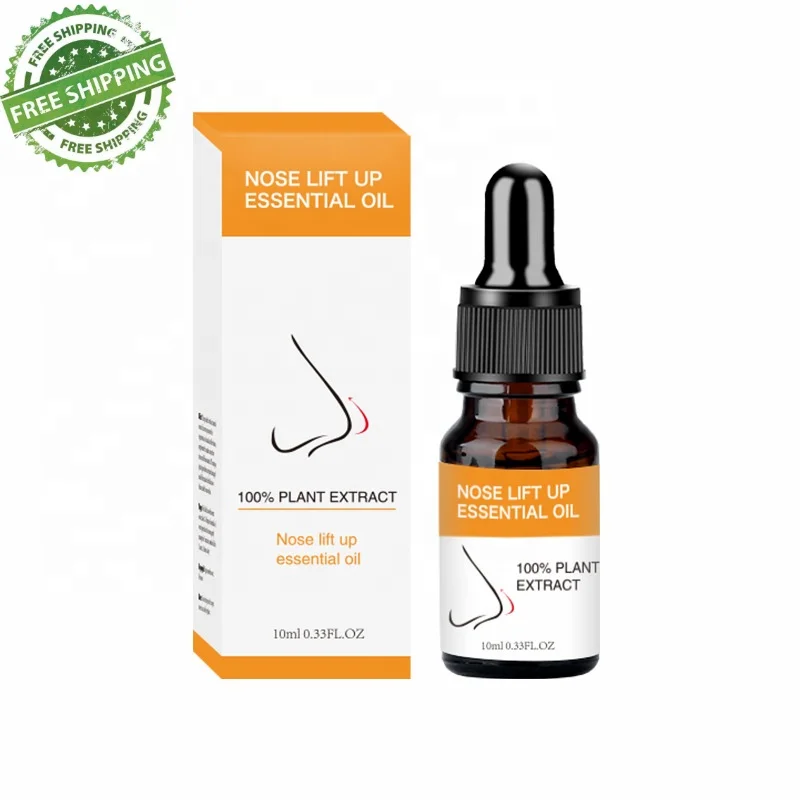 HGMed Nose Essential Oil Up Heighten Rhinoplasty Collagen Firming Moisturizing Nose Serum Reshape Natural Face Skin Care