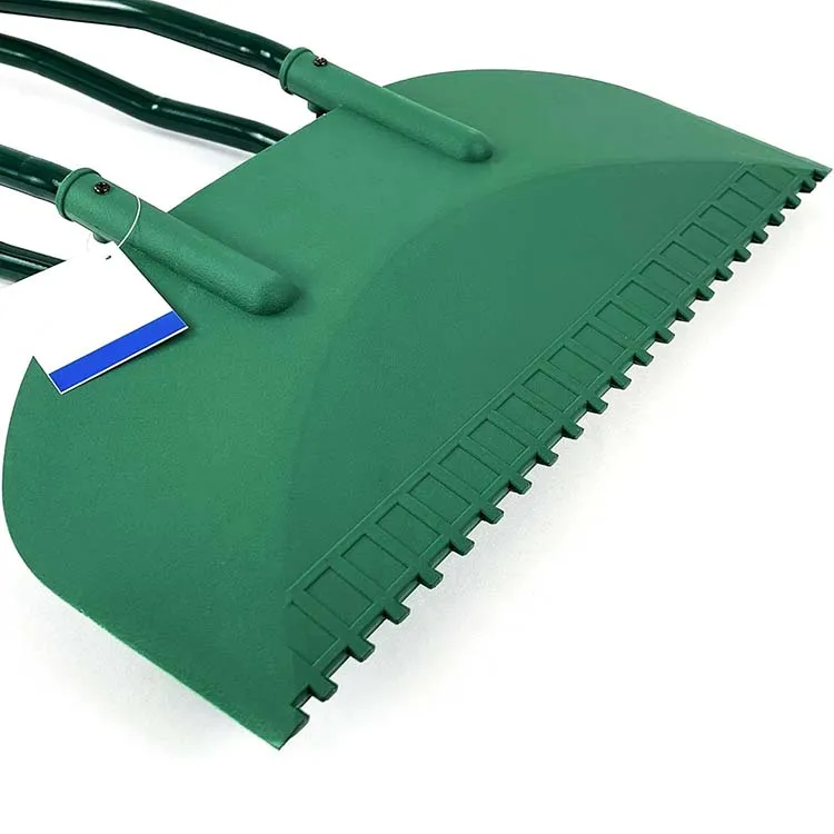 Green Long Handled Leaf Grabber rake Heavy Duty Easy Pick Up Leaf Picker Garden Grabber for Gathering Leaves Grass Cuttings