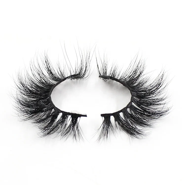 
Best seller custom eyelash packaging box 100% real 3d mink eyelashes private label 25mm mink lashes 