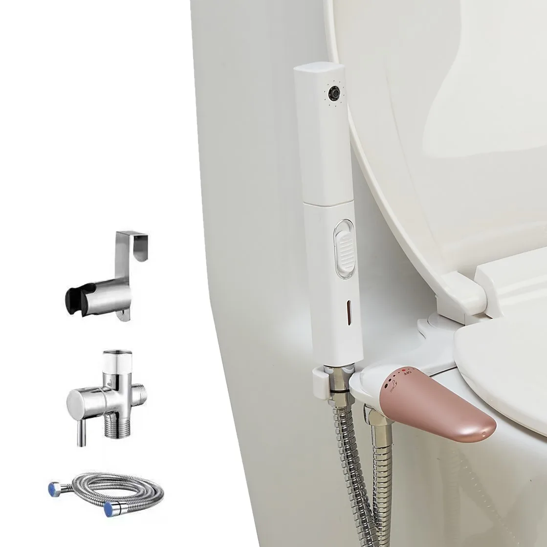 Portable Pet Shower Toilet Water Sprayer Seat Bidet Attachment Women Women S Washing Set