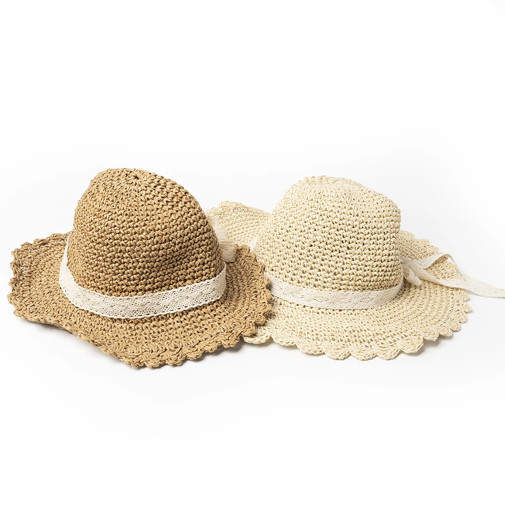 High Quality Fashion Classic Design Sun UV Protection Wholesale Beach Cap Paper Straw Panama Cap Unisex Straw Hat