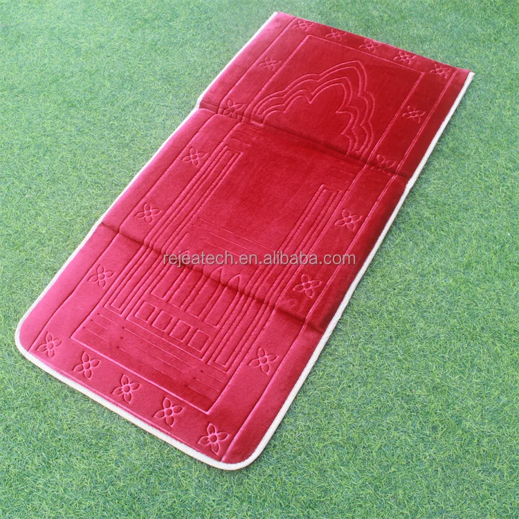 Sajadah Ramadan Islamic Quran Interactive Little Muslim Kids Prayer Rug Mat Digital Read Reader PVC Batteries Blue