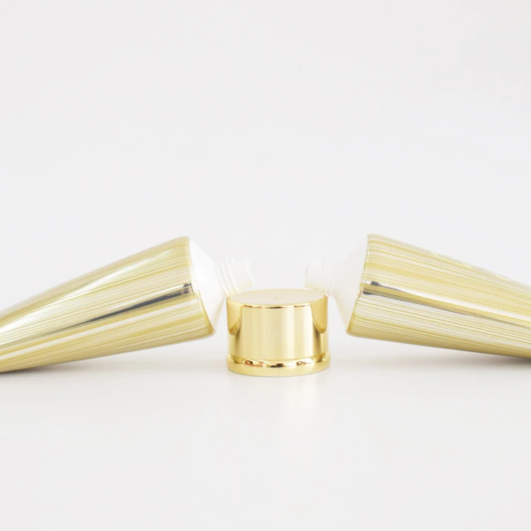 Aluminum laminated cosmetic tube for facial cleanser