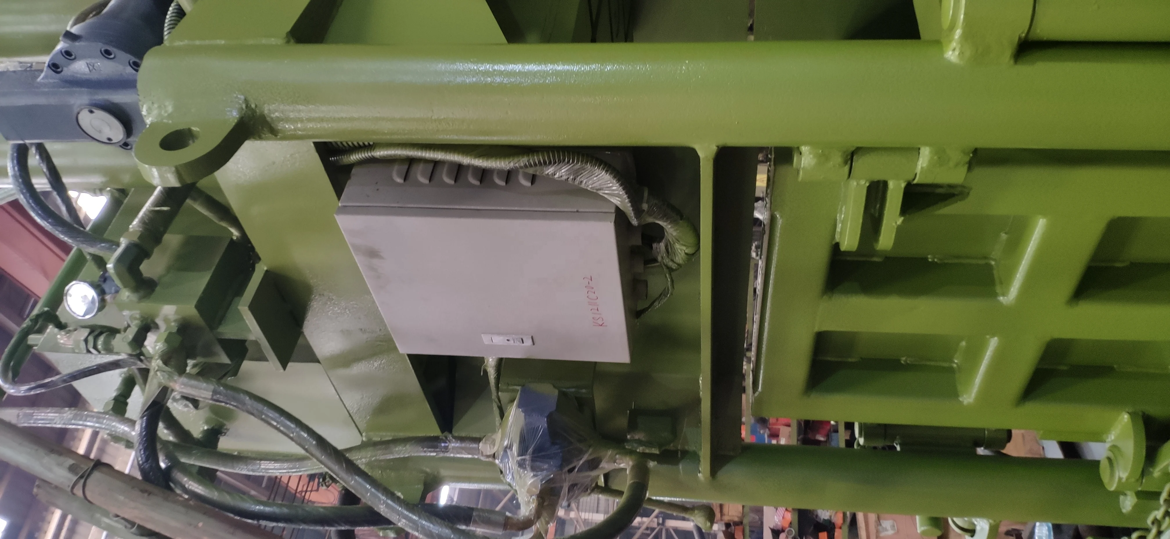 YJ-80 гидравлический мини пресс-подборщик машина 2 8 T 15KW вертикальная