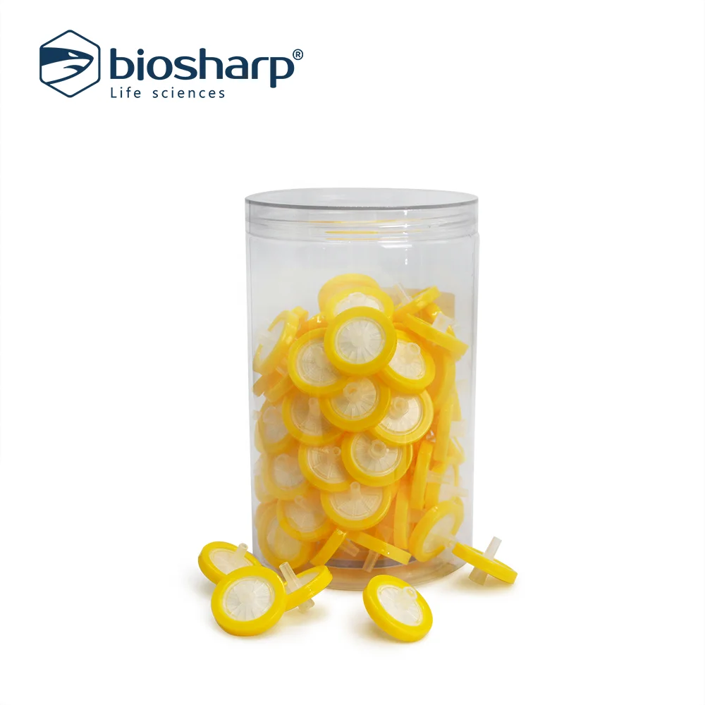 Labgic ptfe syringe filter 045 um syringe filters for lab consumables pipette tip with filters