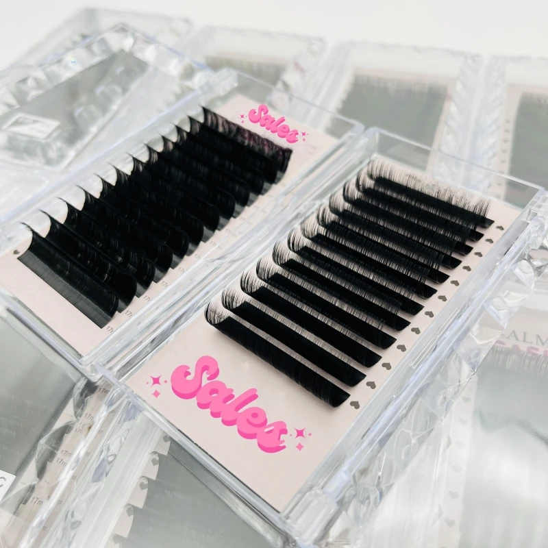 Matte Eyelashes Individual Eyelash Lashes extension Cashmere Volume Lashes Tray Extensions Russian Lash Extension