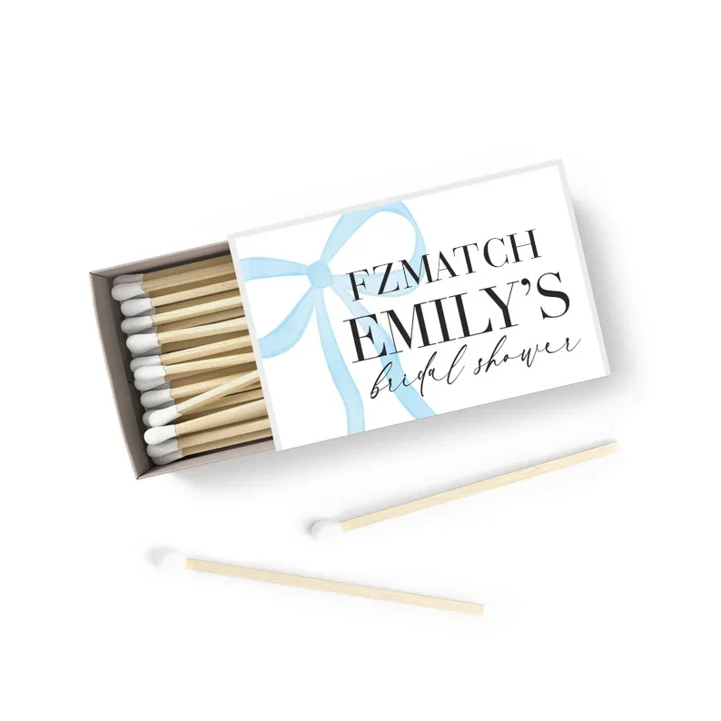 Colored Safety Cigars Cigarettes Matches Customized Color And Length Of Bulk Matches Household Promotions Hotel Matches