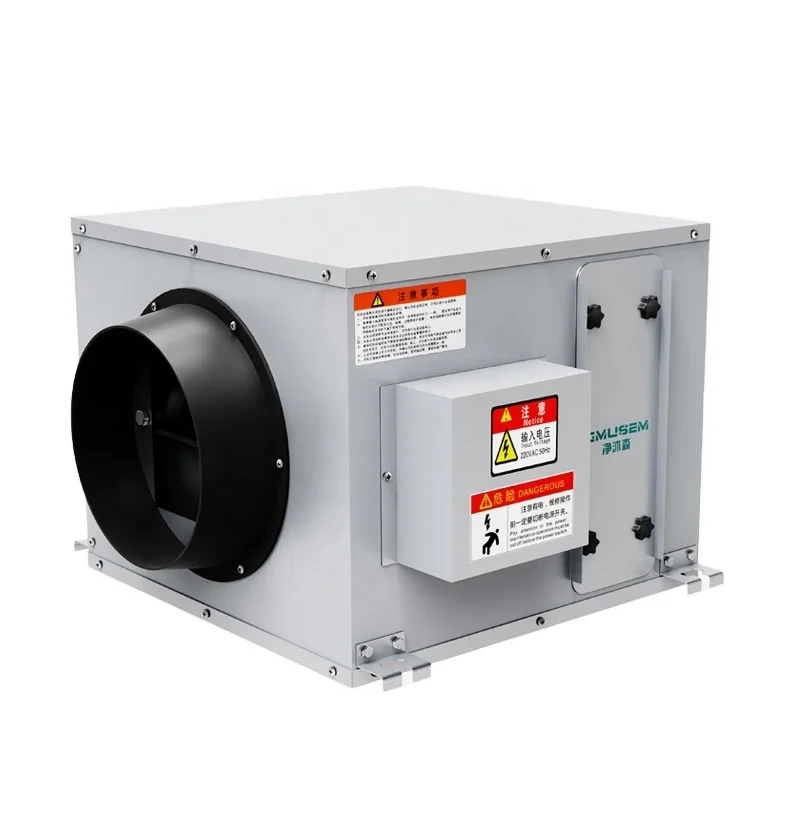 15000cfm Large air volume square mouth smooth air and low noise contain filter One-way flow HVAC HRV