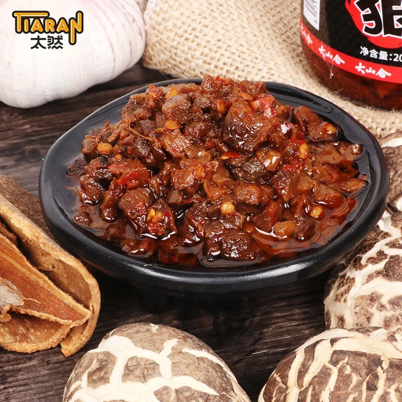 Delicious Specialty Shiitake Mushroom Beef Sauce