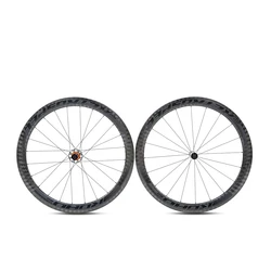 RETROSPEC RS-CBR50 Quick Release version bike wheelset 700C* H50mm carbon fiber road bicycle wheels for v brake bikes