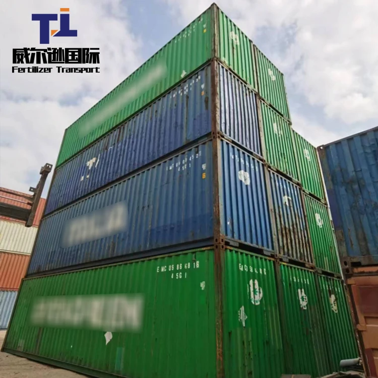 Dock goods equipment large storage container 40GP custom material transport container