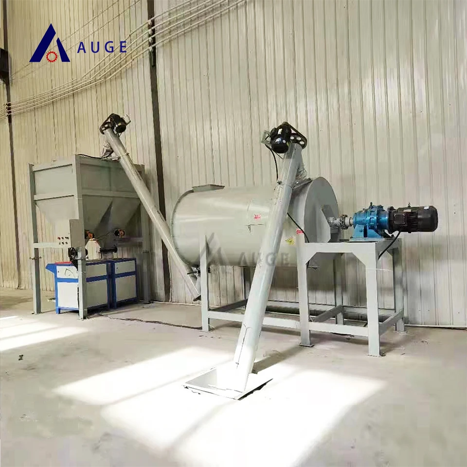 Simple Dry Mortar Mixer High-Performance Wall Putty Mixing Machine Lime Mortar Equipment Dry Mixing Station