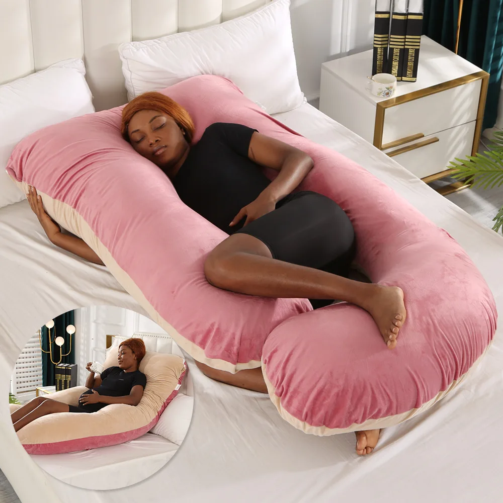 High quality maternity pillows cushions pregnancy wedge sleeping pillow