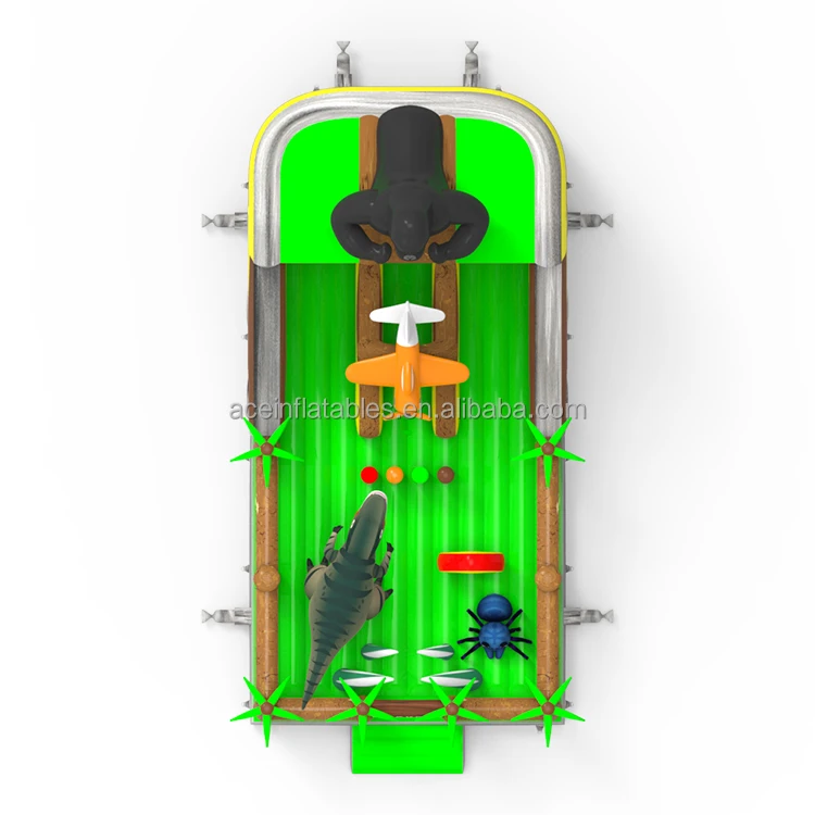 commercial customized kids bouncy jump castle with slide amusement outdoor fun city king kong gorilla inflatable playground