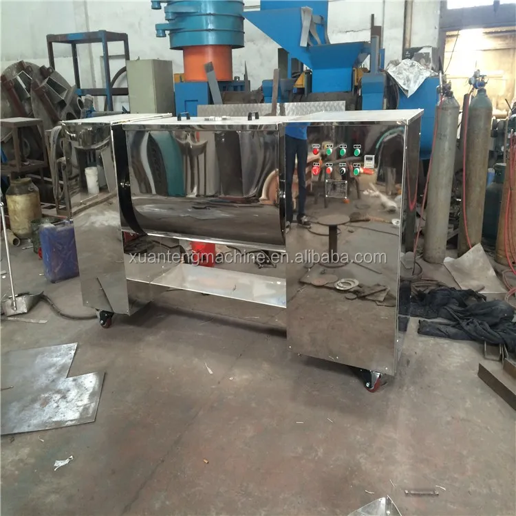 350kg Stainless Steel Trough Mixer Wet Mixing Machine For Wash Powder Detergent Powder