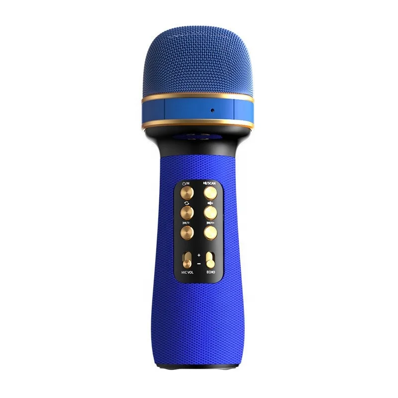 Fast Shipping Karaoke Microphone Wireless Singing Machine With Speaker Portable Handheld Mic Support Duet For Phone/PC