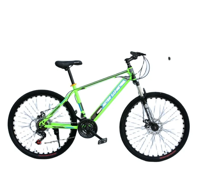 Fangzhuo Factory direct 21 Speed bicycle star High-carbon steel frame damping Off Road Mountain Bike