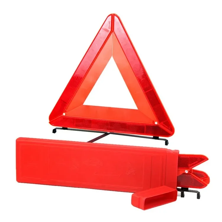 High visibility safety road signs reflective warning triangle emergency tools