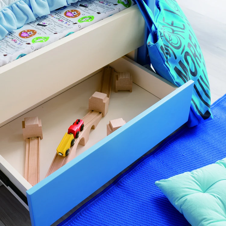 Модная мебель деревянная детская двухъярусная кровать для дома