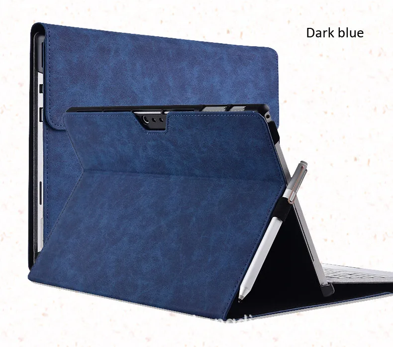 Surface pro case laptop sleeve pu leather protect back cover soft case for Microsoft surface pro x