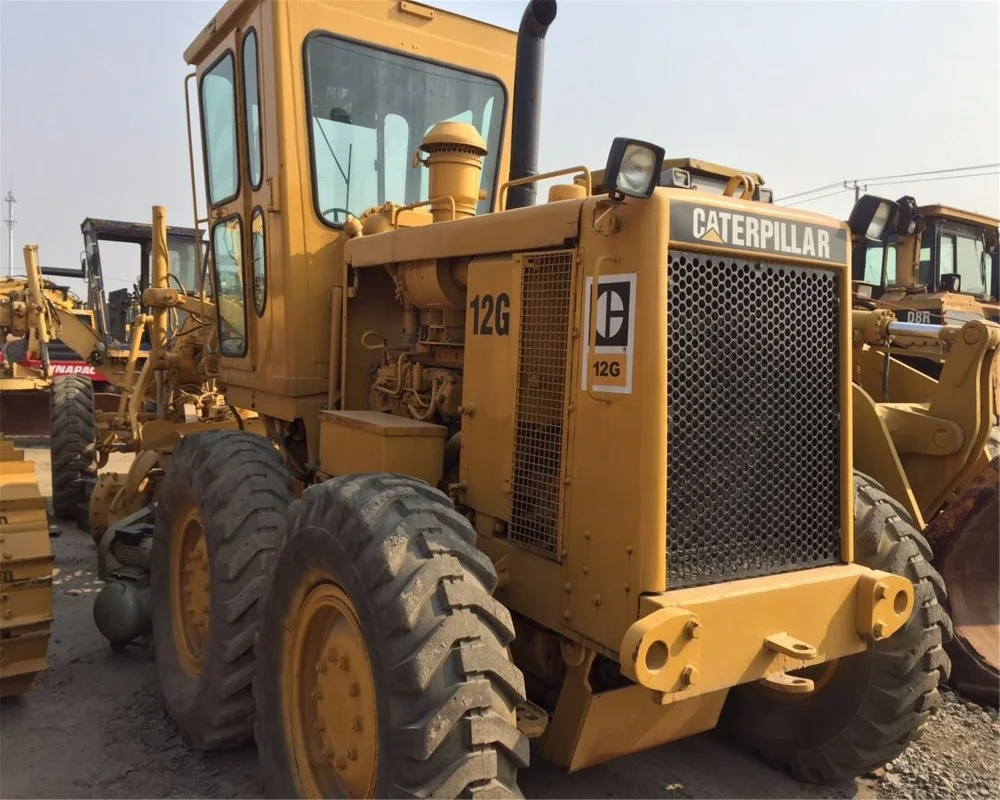 Used Cat 12G 120G 120H Grader Used CAT 12G Motor grader 12ton motor grader for sale