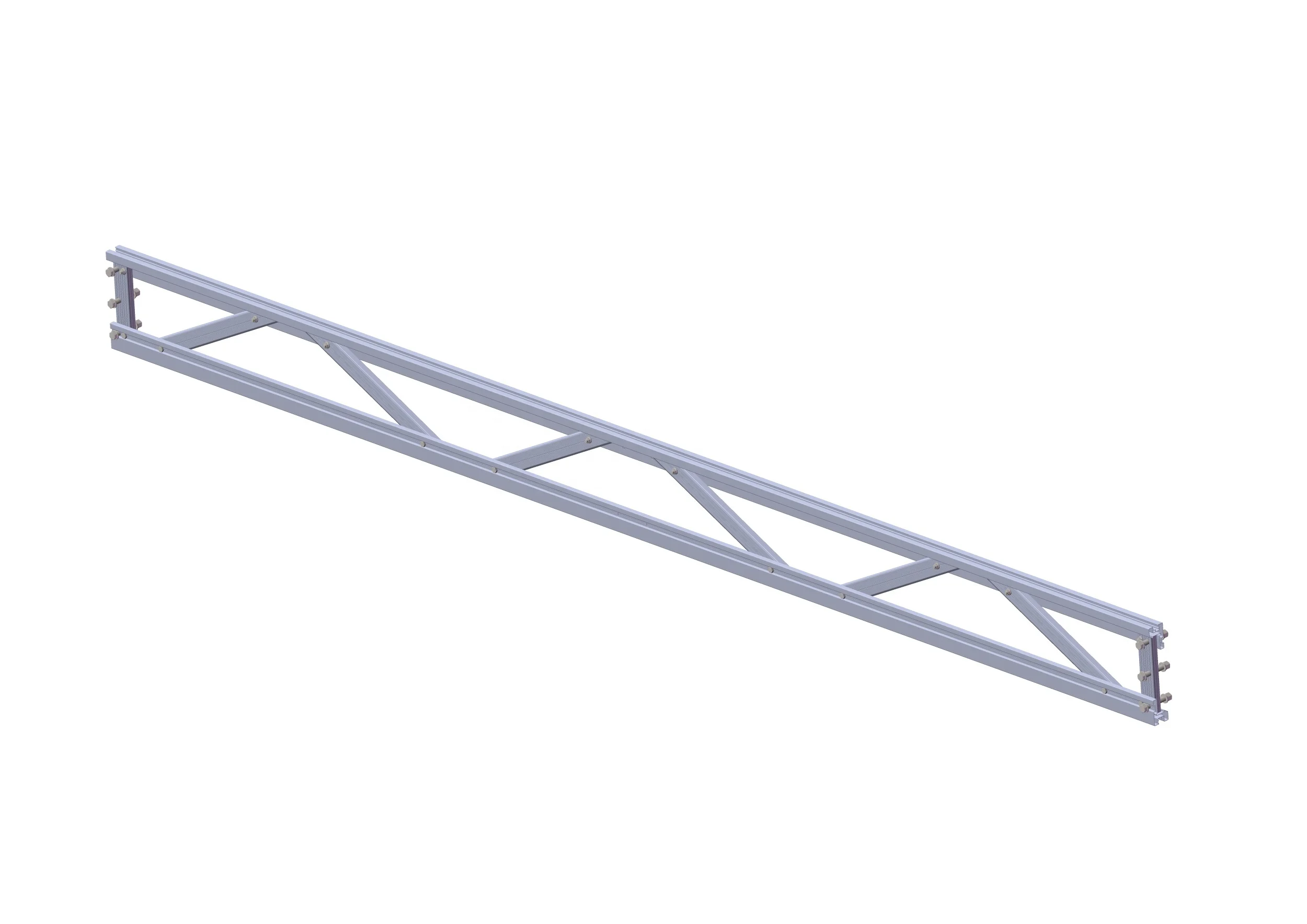 Ground screw foundation pv agricultural mounting structures galvanized steel solar