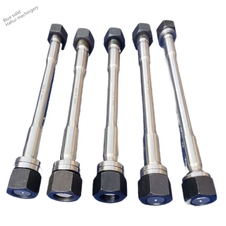 SB100  M56*1120 M56*490 Hydraulic Rock Hammer Breaker Spare Parts Long Bolts Side Bolts