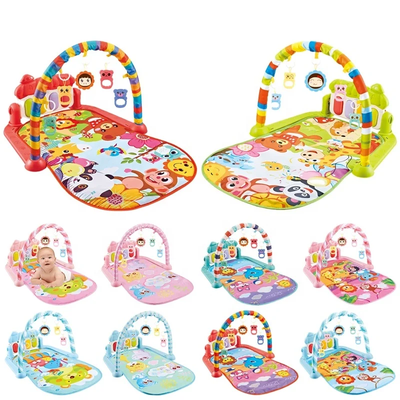 
cheap price Pedal Piano 0-12 Months Body Building Instrument Newborn Baby Music Game Blanket Toy Game Pad Ringing Bell Baby Toys 