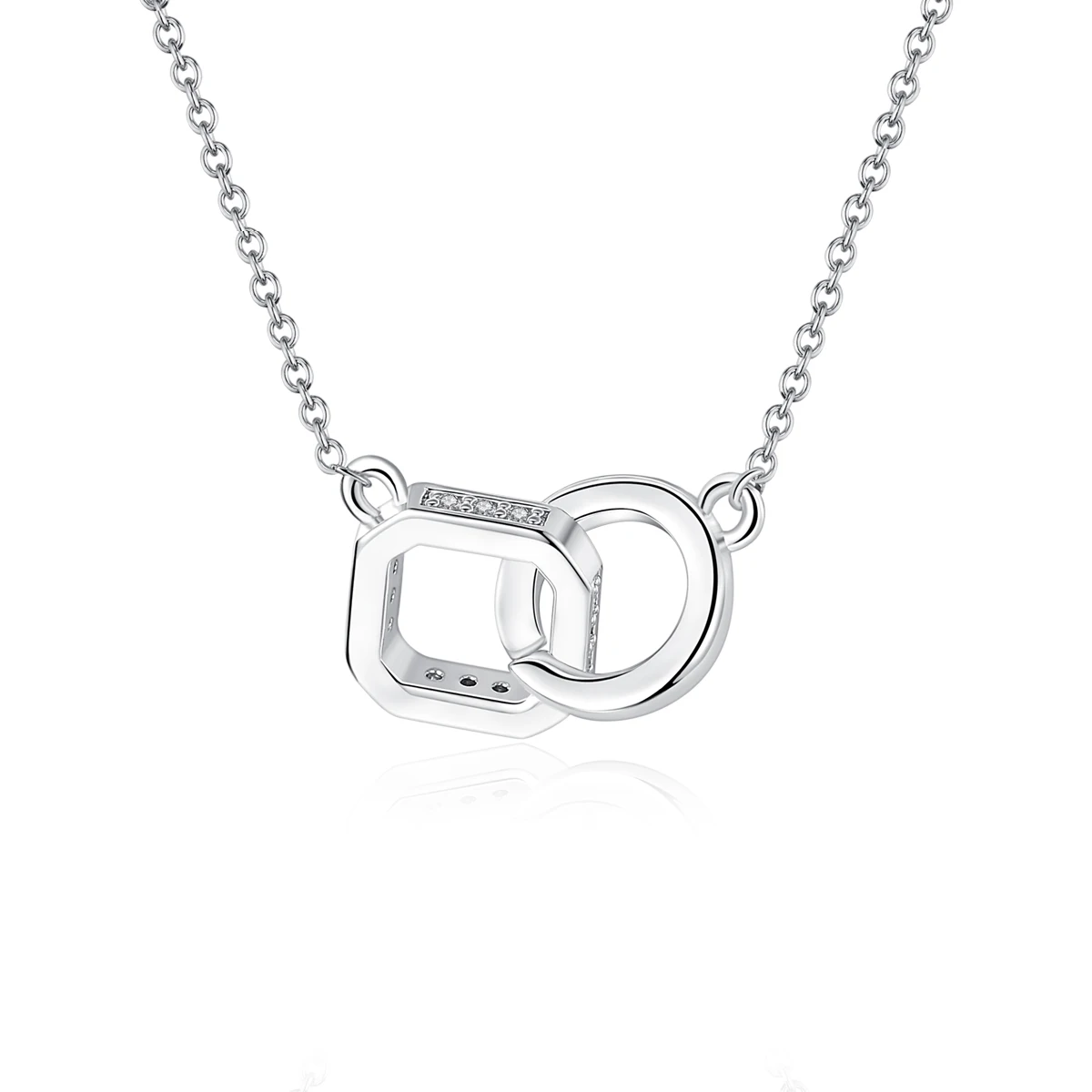 LUOTEEMI Cheap New Arrival Elegant Fashion Hollow Circles Twisted Round Choker Chain Necklace For Women Pendant Jewellery Femme