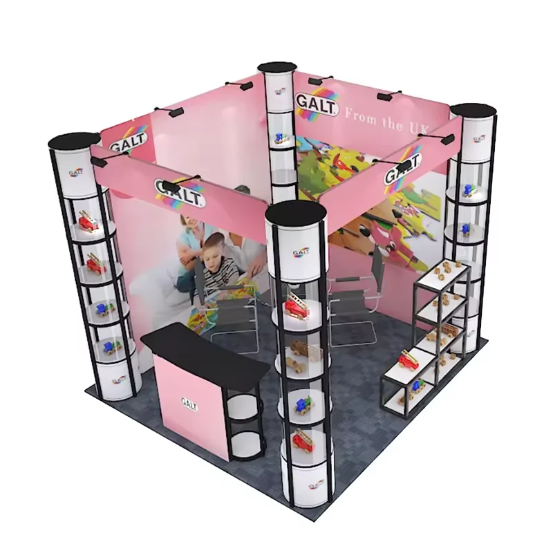 Tian Lang Exhibition Stand 20x20 Trade Show Booth Displays Stand for Fair
