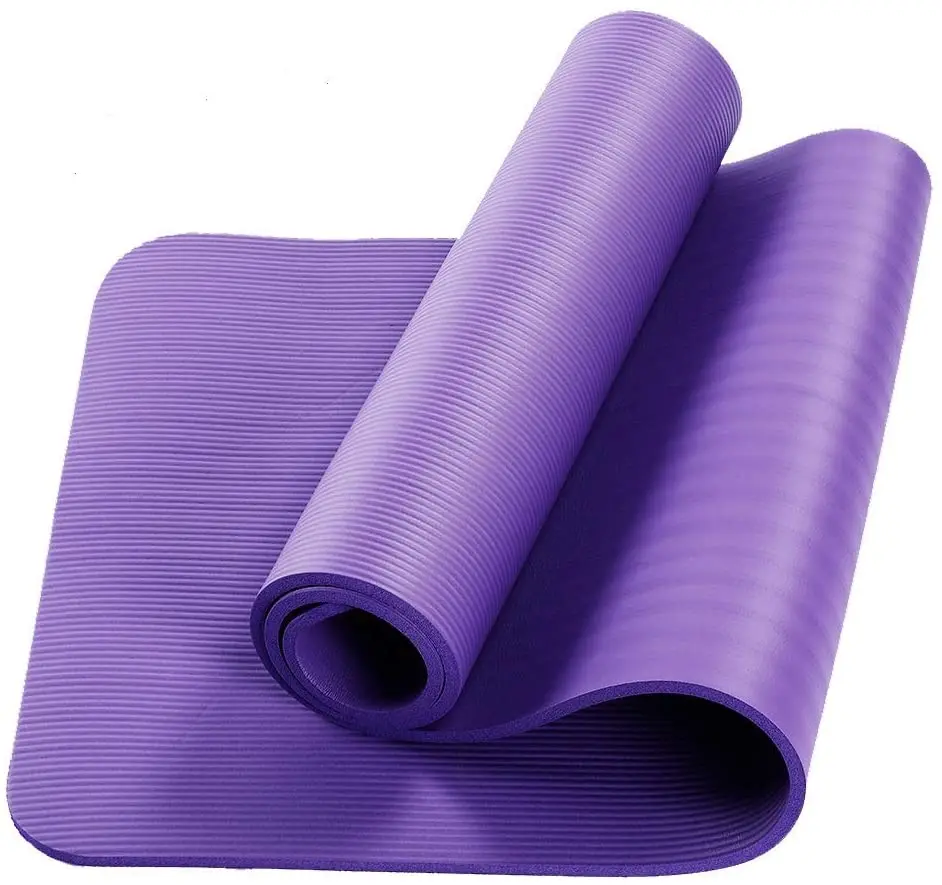  Competitive price wholesale NBR Yoga Mat 10mm thickened non-slip eco friendly foldable mat nbr with