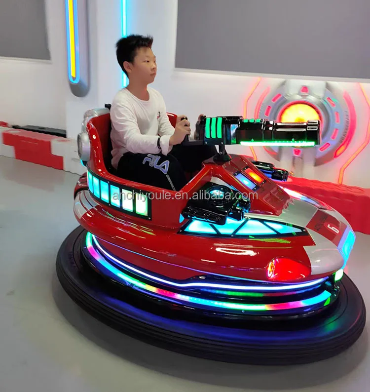 Selling attractions adult children games bumper cars entertainment electric battery spare parts bumper car UFO bumper car  wheel