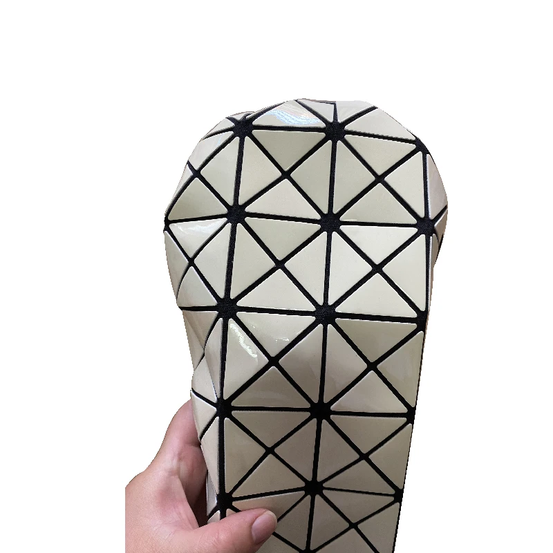 Japan Popular White Geometry golf driver wood customized club headcovers with plush lining