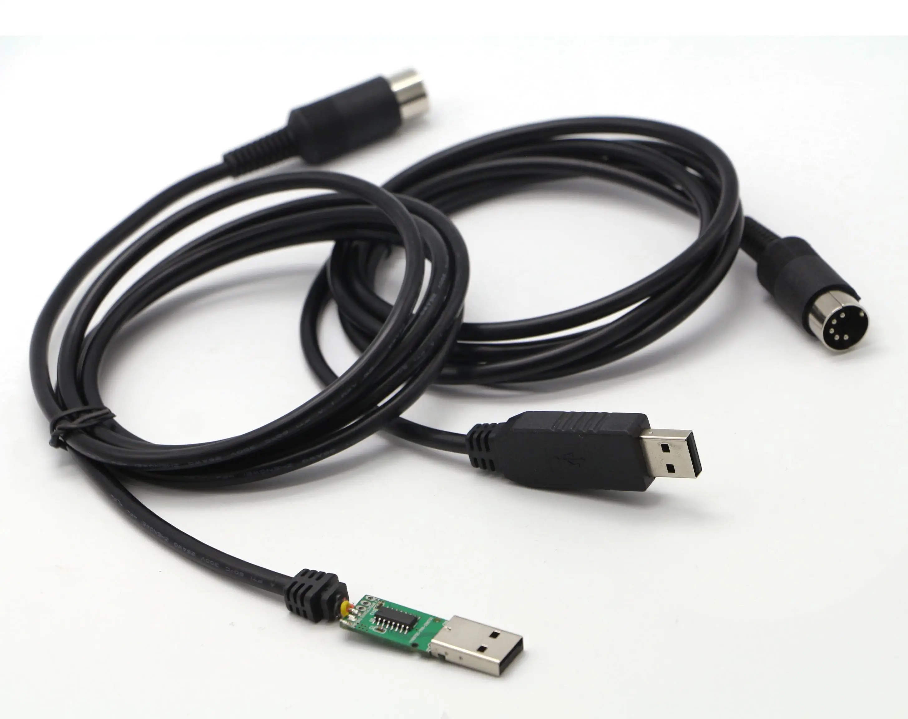 Efficient  Ftdi Usb Rs232 Female To Male Connection Db9 Female To Open For Machine Data Transfer High Quality Cables