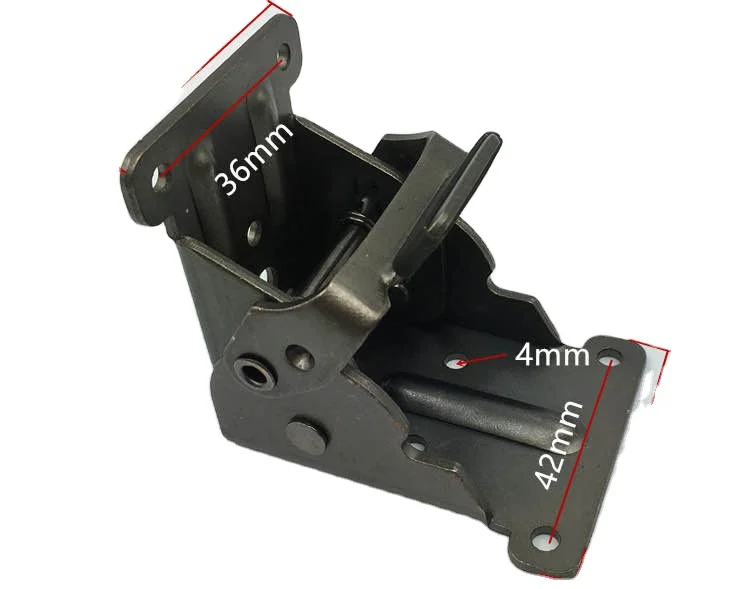 Metal Stamping 90 degree hinges Folding Brackets Table Leg Brackets Binges For Furniture Box