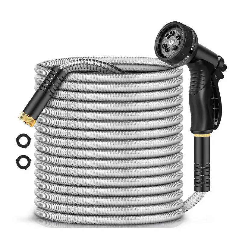 Garden Hoses Expandable Square Silicone Braided Oil Flat Eco Friendly Environmental Protection Tubing Pipe Polyurethane Hose