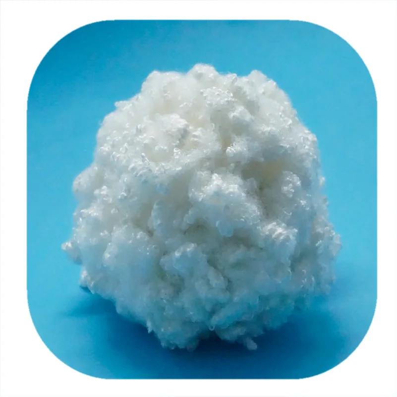siliconized polyester staple fiber hcs 3d x 64mm