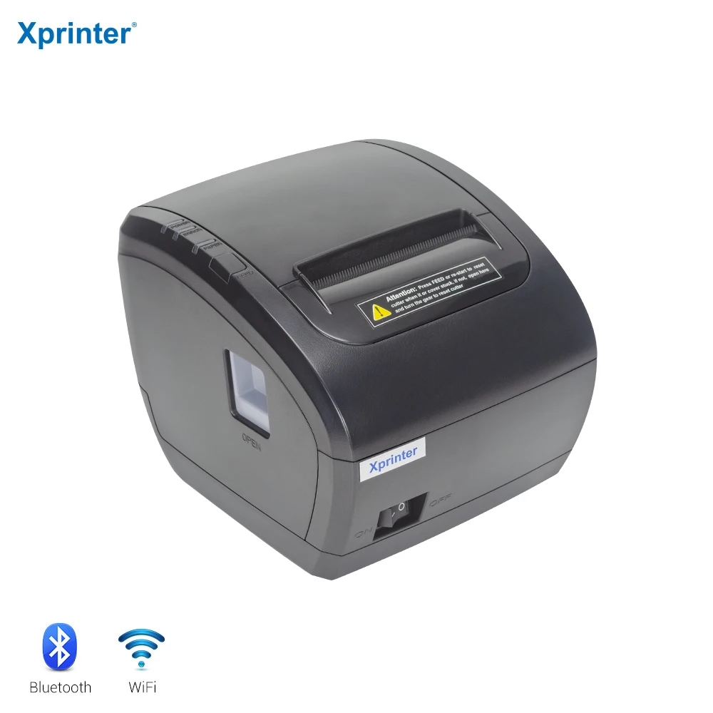 Xprinter XP-Q838L Kitchen Receipt Printer Auto Cutter Blue Tooth Usb Ports Imprimante Thermique 80mm Pos Thermal Printer