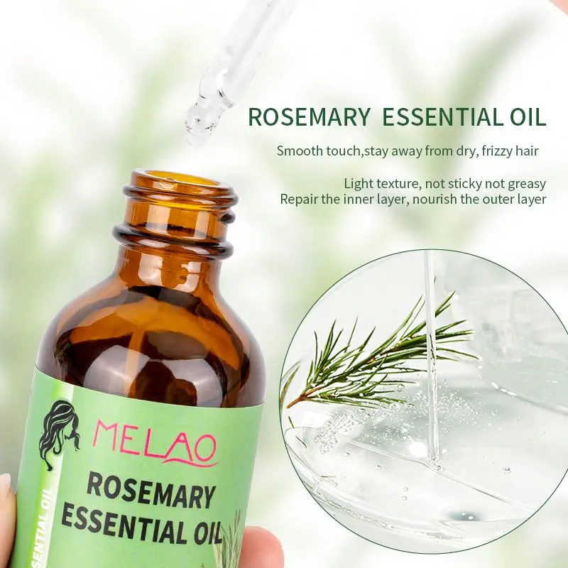 Private Label 100% Pure Organic Rosemary Oil Eyebrow And Eyelash, For Hair Growth Nourishes rosemary essential oil