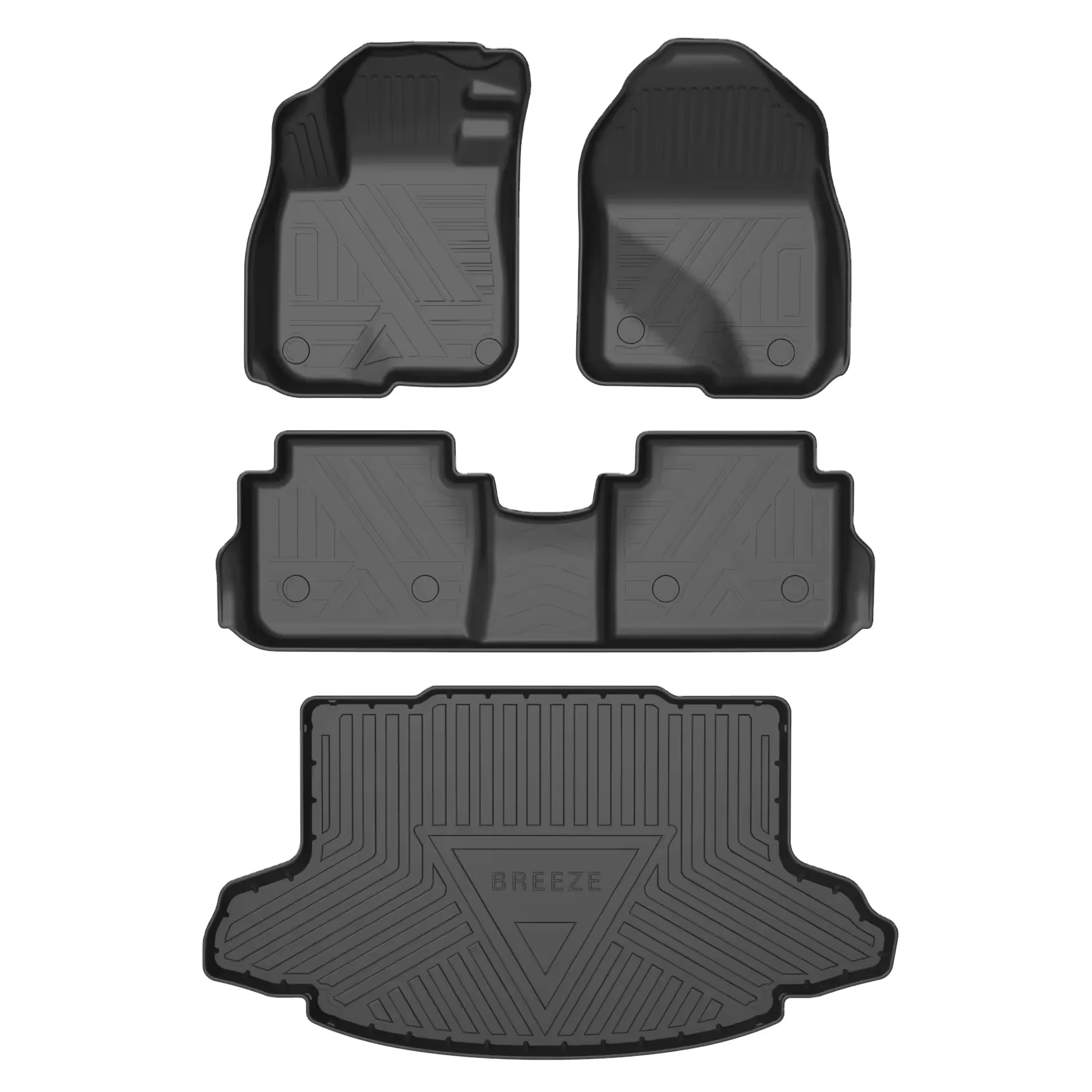 Luxury car floor mats anti-slip car mats carpet for CROWN  SUV SPORT  floor mat design 2022-2024